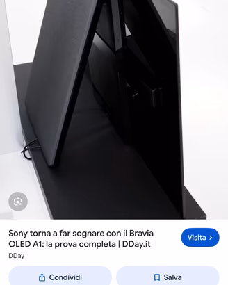 Sony bravia 55-A1