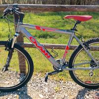 Mountain bike, Shimano 3x8 rapporti, cerchi 26