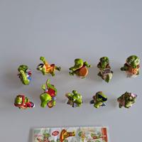 KINDER SORPRESA I COCCOBULLI 1995 + 1 CARTINA 