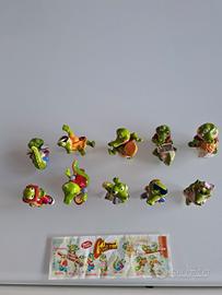 KINDER SORPRESA I COCCOBULLI 1995 + 1 CARTINA 