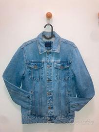 Giacca di jeans azzurra Calliope , taglia S.