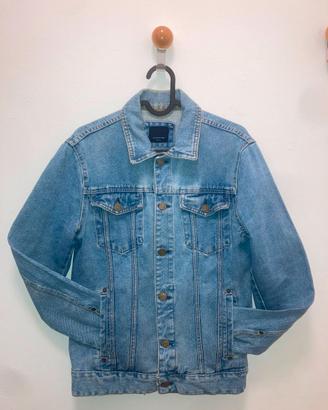 Giacca di jeans azzurra Calliope , taglia S.