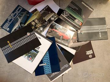 Depliant Alfa Romeo epoca