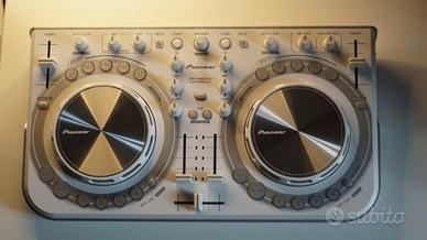 Pioneer DDJ Wego bianca con decksaver e custodia