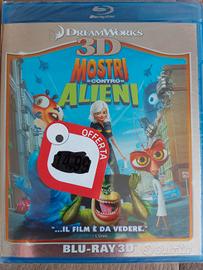 Mostri contro Alieni blu-ray 3D nuovo sigillato 