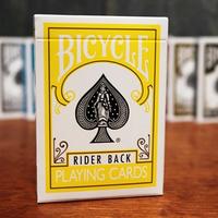 Mazzo di Carte Bicycle Giallo da Gioco Poker Magia