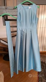 abito cerimonia in cady. MUSANI Couture.