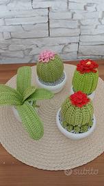Cactus realizzato a mano
