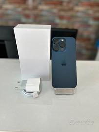 IPHONE 15 PRO 128GB BLUE -BATTERIA 100% E GARANZIA