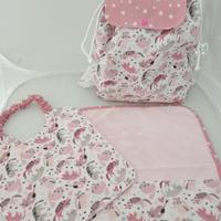 set asilo con zainetto 