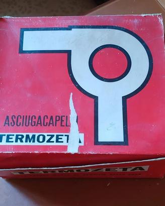 Termozeta asciuga capelli anni 60