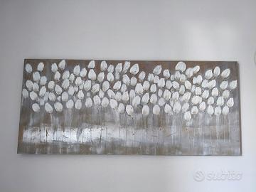 stampa su tela tulipani bianchi 150*65 cm