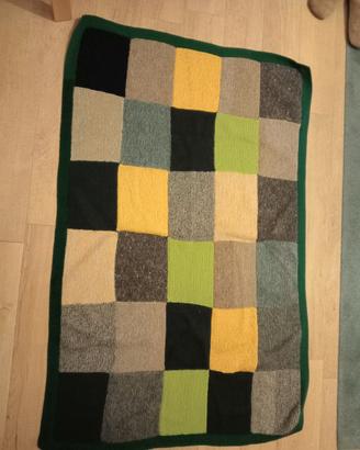 Coperta in Lana fatta a mano