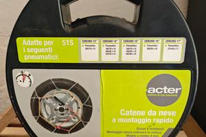 catene da neve per automobile