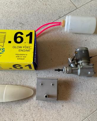 Motore glow MVVS .61 (10cc) GFS/R