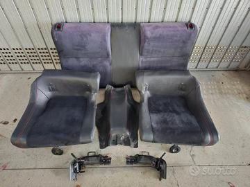 Toyota GT86 / BRZ - Sedute post. pelle e alcantara