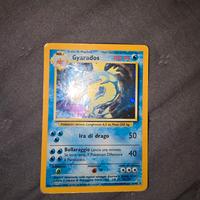 Carta Pokémon Gyarados set base holo ita