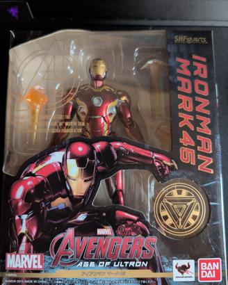 Aaction Figure IRON MAN MK 45 Bandai