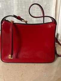 Borsa in pelle rossa Gianni Chiarini