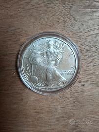 American silver eagle  2 oncia