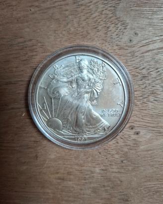 American silver eagle  2 oncia