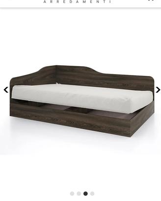 Letto contenitore 120x190 una piazza e mezza