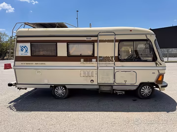 CAMPER HYMER MERCEDES 544 L DEL 1983 4 POSTI LETTO
