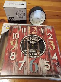 Orologio da parete+Sveglia 