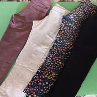 Set 4 leggings bambina, varie marche taglia 6 anni