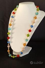 collana in vetro di murano