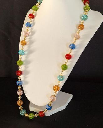 collana in vetro di murano