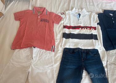 3 set corti bambino 5/6 anni -1 set lungo