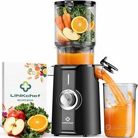 Estrattore Frutta e Verdura, 200W Centrifuga 1,2LT