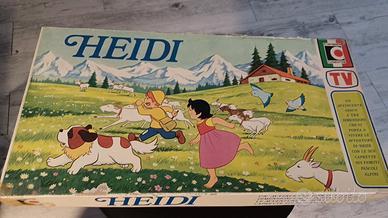 gioco in scatola anni 70 heidi