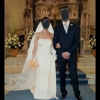 Abito da sposa sartoriale stile sirena