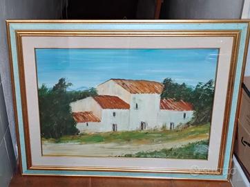 Pittore Sardo Quadro vintage pronto all' uso
