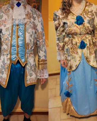 Coppia vestito costume carnevale Venezia veneziano