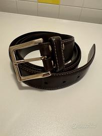 Cintura in vera pelle - 105- made in Italy-Longhi