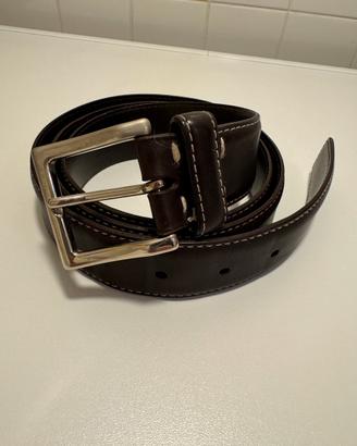 Cintura in vera pelle - 105- made in Italy-Longhi