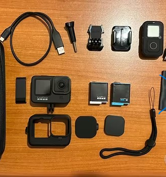 GoPro Hero 9 Black con accessori