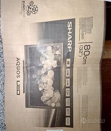 Televisione Sharp 32" Aquos LED Imballata