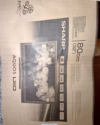 Televisione Sharp 32" Aquos LED Imballata