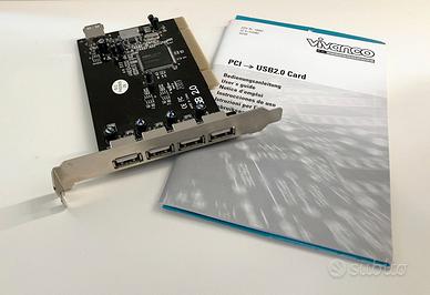 Scheda di Espansione PCIe USB a 5 porte