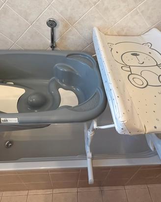 Fasciatoio e Vaschetta per Vasca da Bagno