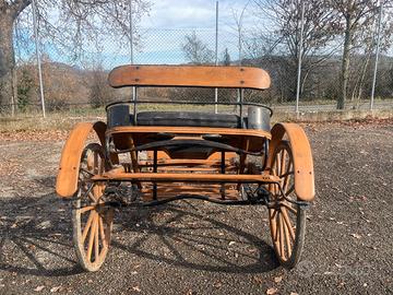 Calessino da traino.