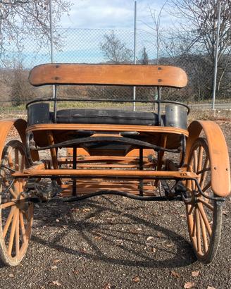 Calessino da traino.