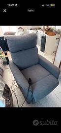 Poltrona relax elettrica per anziani