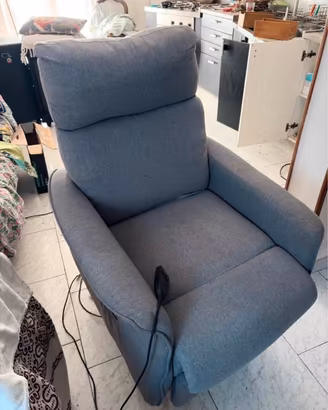 Poltrona relax elettrica per anziani