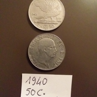 Monete 50 centesimi