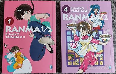 Manga Ranma 1/2 New Ed. Vol 1 e 4 Rumiko Takahashi